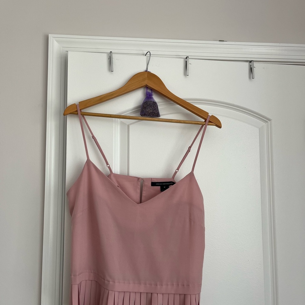 French Connection Pink Spaghetti Strap Blouse